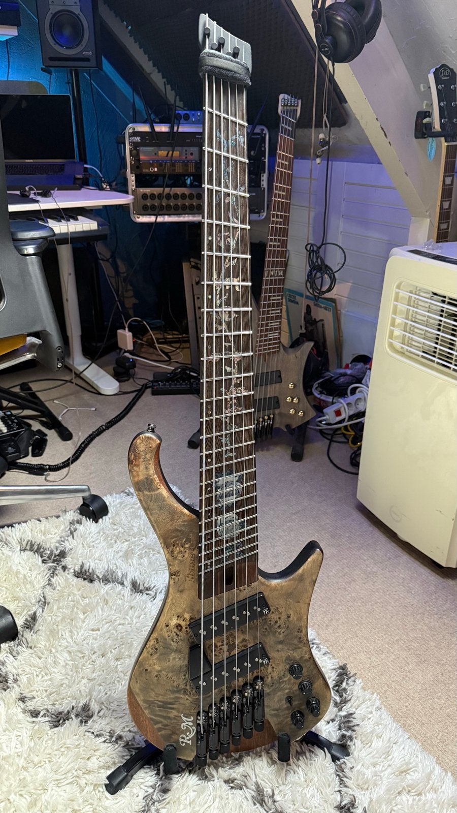 Ibanez headless 6 strings, Muziek en Instrumenten, Snaarinstrumenten | Gitaren | Bas, Ophalen of Verzenden, Zo goed als nieuw