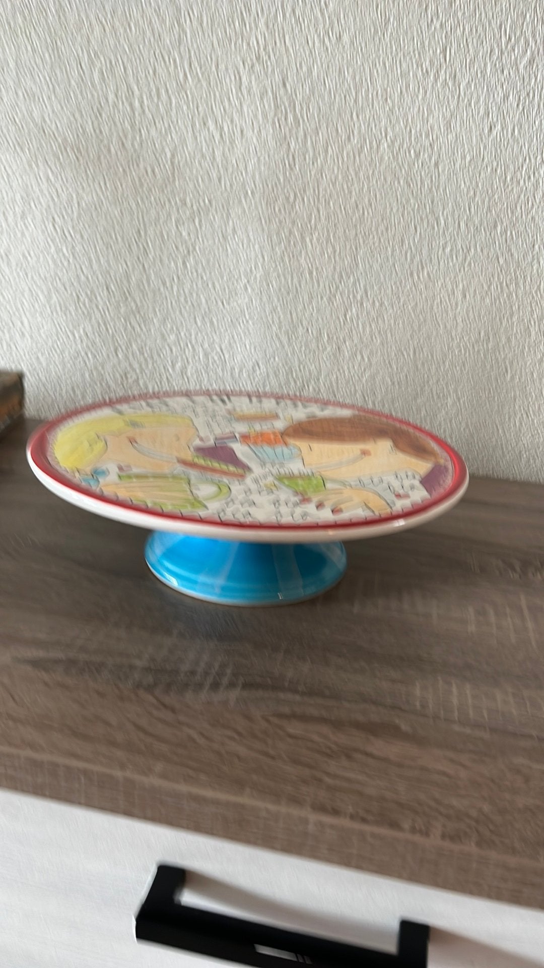 Taardplateau blond amstedam, Ophalen, Zo goed als nieuw