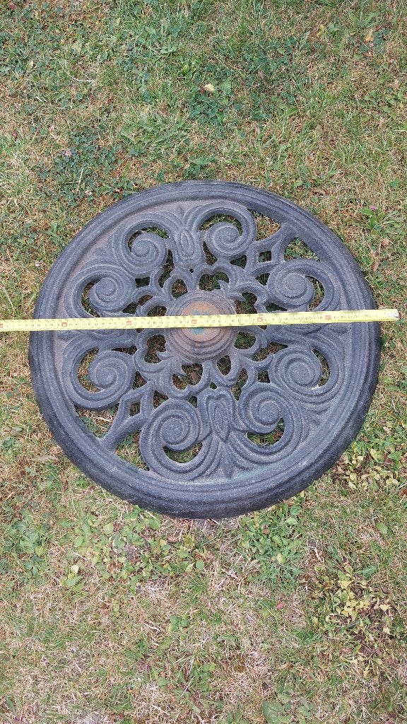 gietijzeren parasolvoet, Tuin en Terras, Ophalen, Gebruikt, Minder dan 1 meter, Parasolvoet