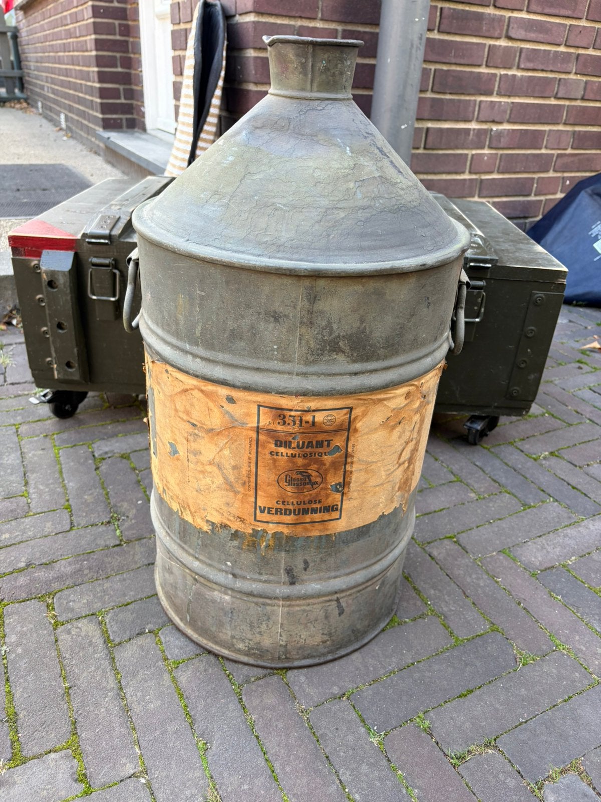 Origineel oud vat, Ophalen, Zo goed als nieuw