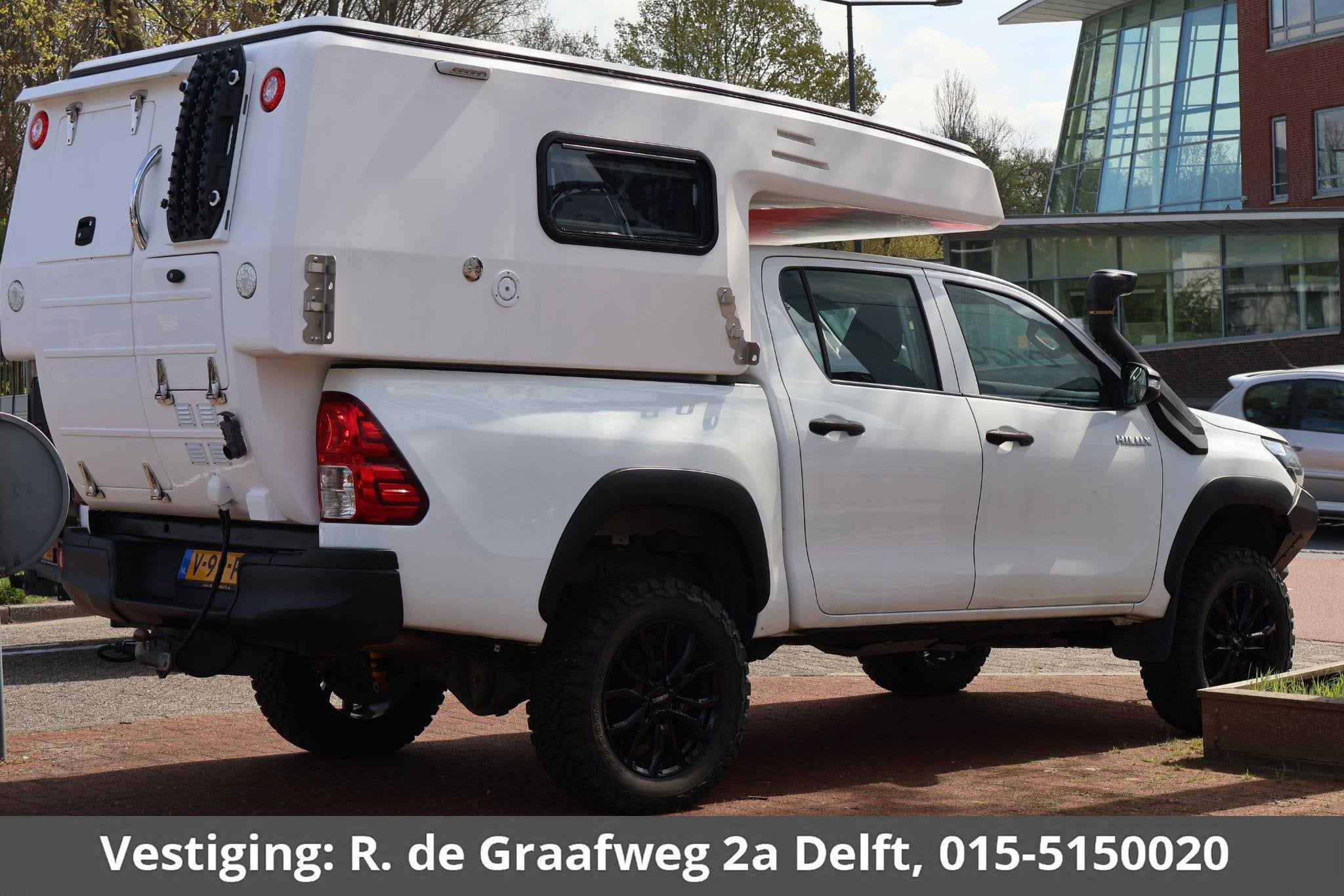 Toyota HiLux Camper 2.4 D-4D Dubbele Cabine Cool Comfort (ex, Auto's, Stof, Gebruikt, 4 cilinders, 150 pk
