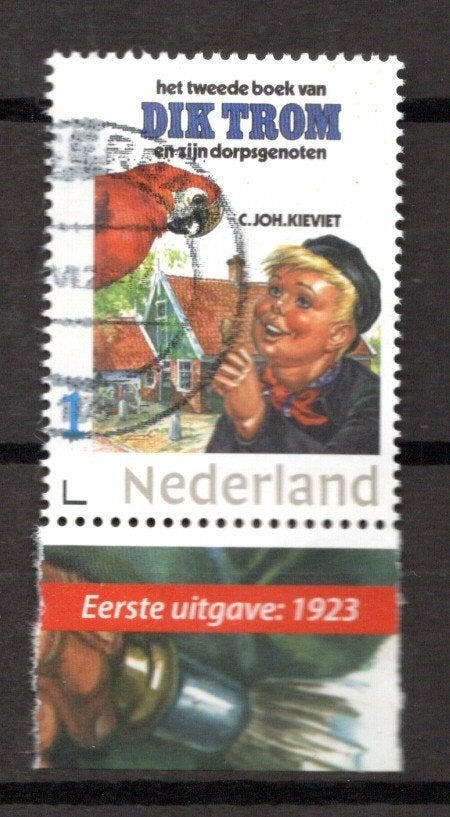 gestempelde zegel. Persoonlijke: Uit serie van 5, Ophalen of Verzenden, Na 1940, Gestempeld