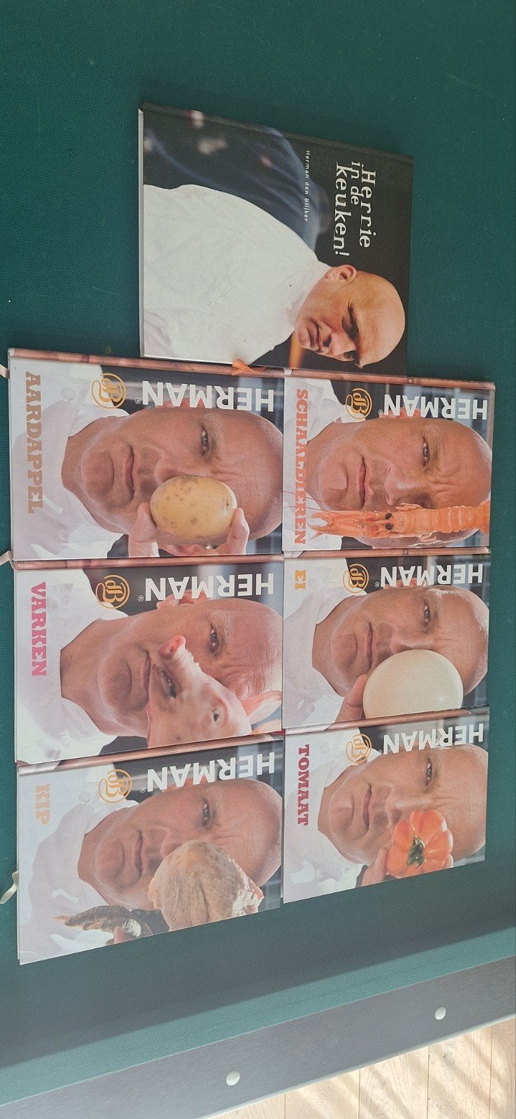 Herman den Blijker - Herrie in de keuken! Kookboek, Gelezen, Herman den Blijker, Ophalen of Verzenden, Hoofdgerechten