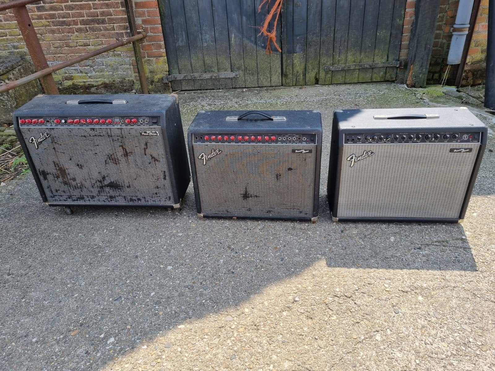 3 defecte Fender versterkers, Ophalen, Gebruikt, Gitaar, 100 watt of meer