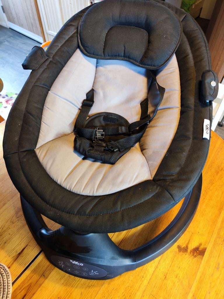 Tryco wipstoel met muziek en 5 draaifuncties, Kinderen en Baby's, Wipstoeltjes, Ophalen, Zo goed als nieuw