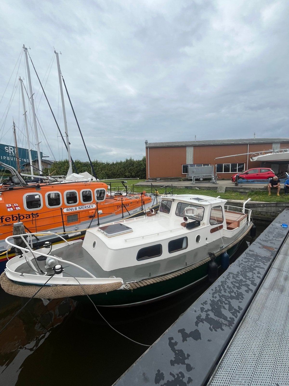Gillisen vlet 8.10  “1967”, Gebruikt, Binnenboordmotor, Zonnepaneel, 80 cm