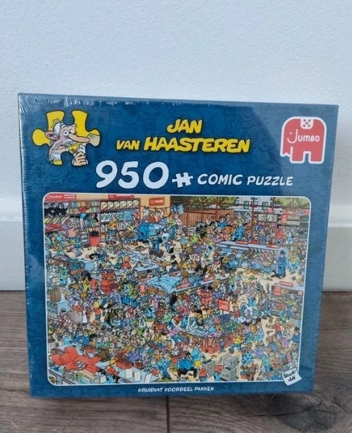 Jan van Haasteren 950 stukjes puzzel, Ophalen of Verzenden, 500 t/m 1500 stukjes, Zo goed als nieuw, Legpuzzel