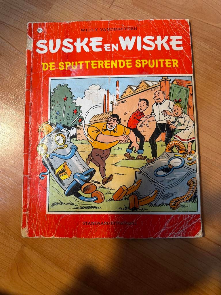 Suske en Wiske - De Sputterende Spuiter (Nr. 165), Boeken, Stripboeken, Eén stripboek, Ophalen, Gelezen