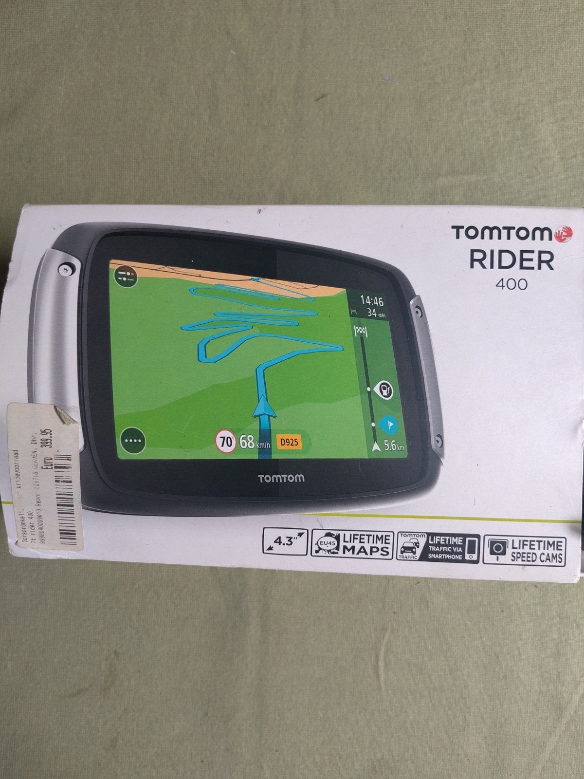 TomTom Rider 400 motorfiets navigatiesysteem, Ophalen of Verzenden