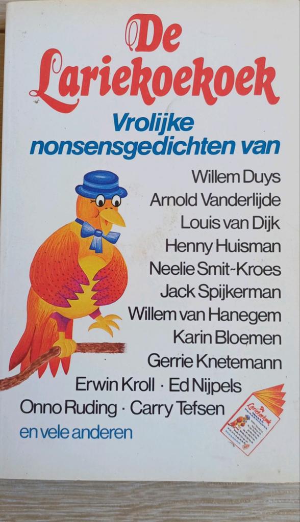 De Lariekoekoek: Vrolijke nonsensgedichten, Ophalen of Verzenden, Gelezen, Willem Duys, Arnold Vanderlijde, Louis van Dijk e.a.
