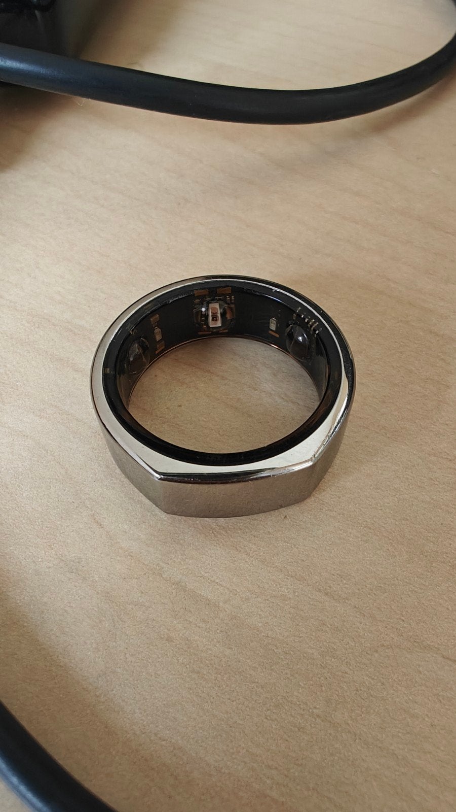 Oura Ring Gen 3 Maat 10 met oplader, Gebruikt, Oura, Ophalen of Verzenden, Waterdicht