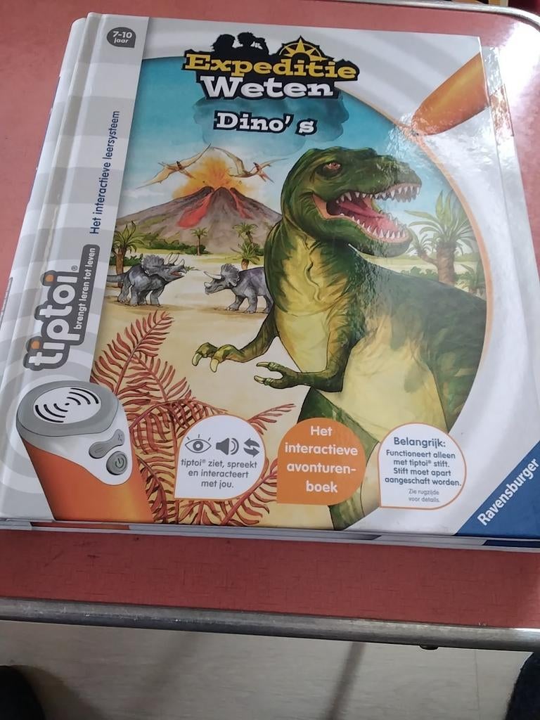 Tiptoi expeditie weten dino's€ 17.50, Kinderen en Baby's, Ophalen of Verzenden, Gebruikt