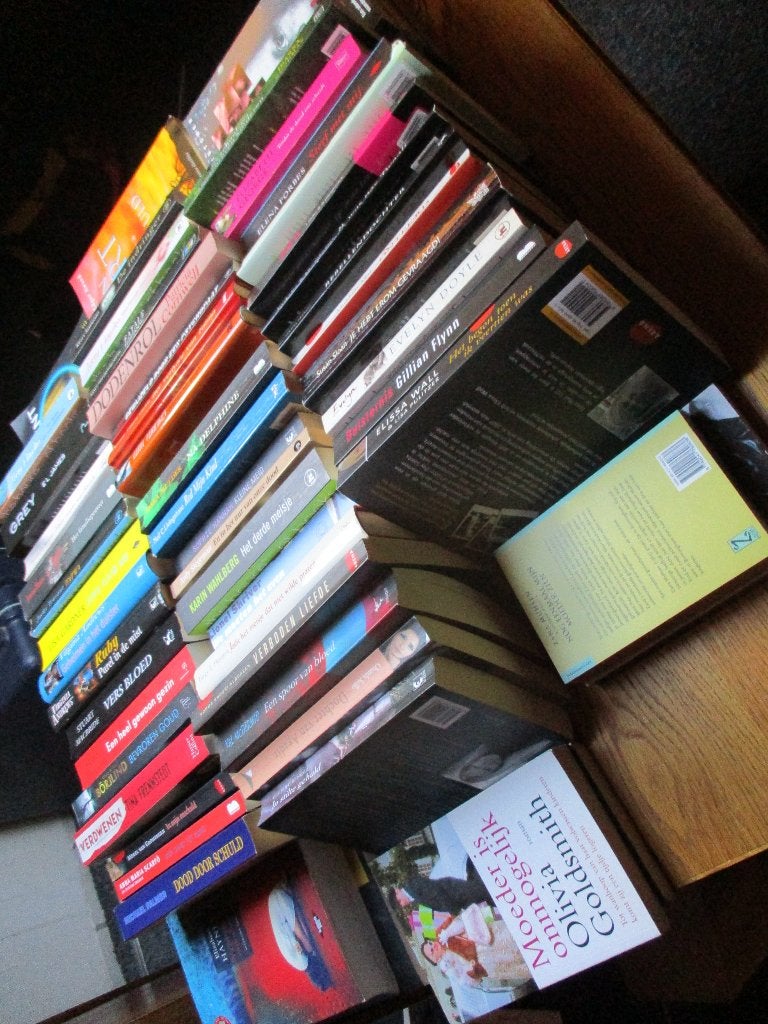 plusmin 60 leesboeken, Ophalen, Gelezen, Verschillende onderwerpen