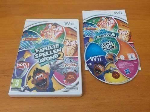 Wii | Familie Spellen Avond 2, Spelcomputers en Games, Games | Nintendo Wii, Gebruikt, Ophalen of Verzenden, Sport, 3 spelers of meer