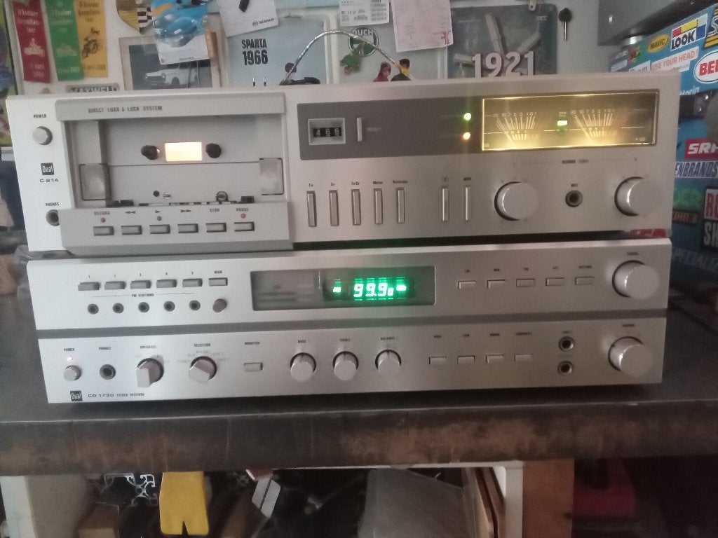 Dual stereo set /cassette deck, Audio, Tv en Foto, Cassettedecks, Ophalen, Enkel, Overige merken