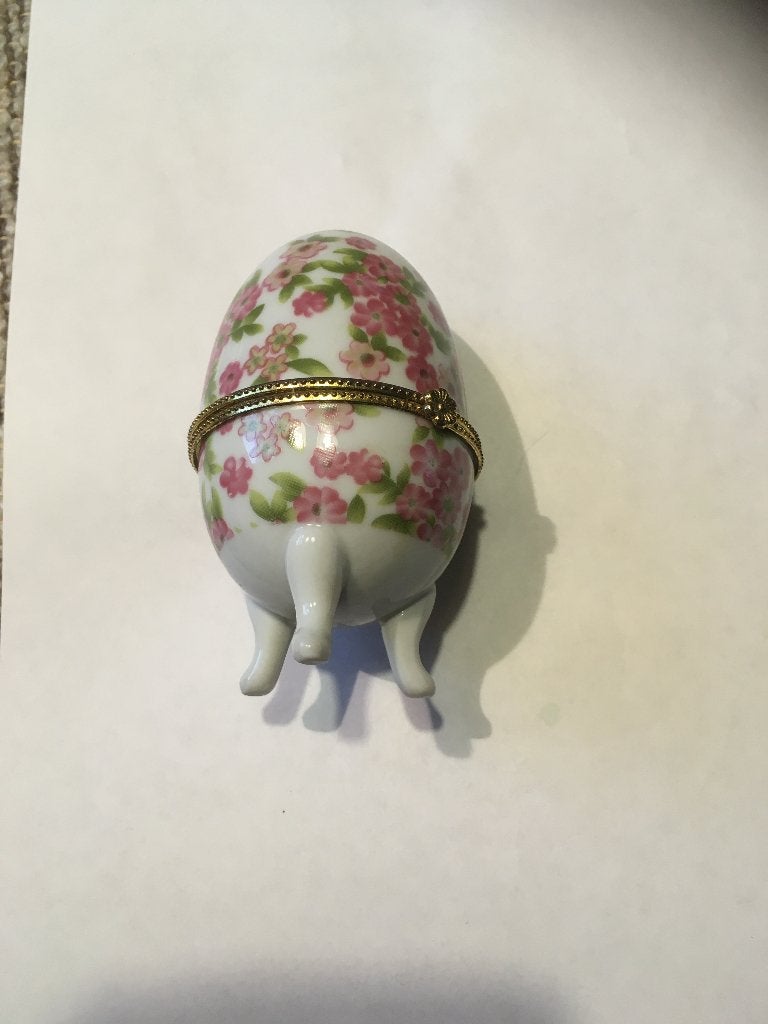 ei porselein sieraden doosje (2 stuks), Ophalen of Verzenden