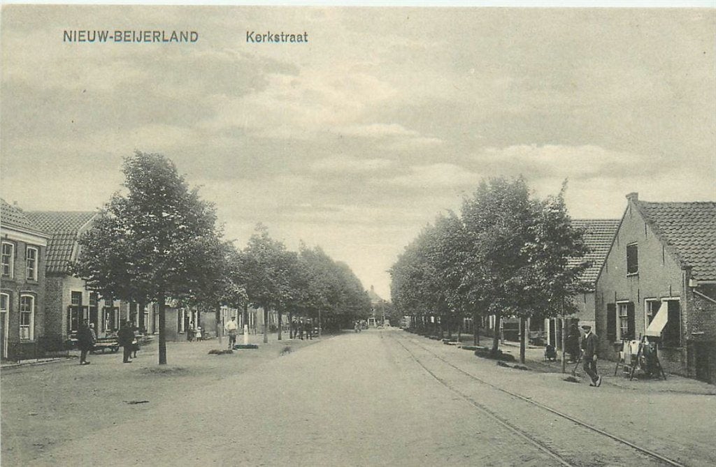 701-378-013 Nieuw Beijerland Kerkstraat, Verzenden, Voor 1920, Zuid-Holland