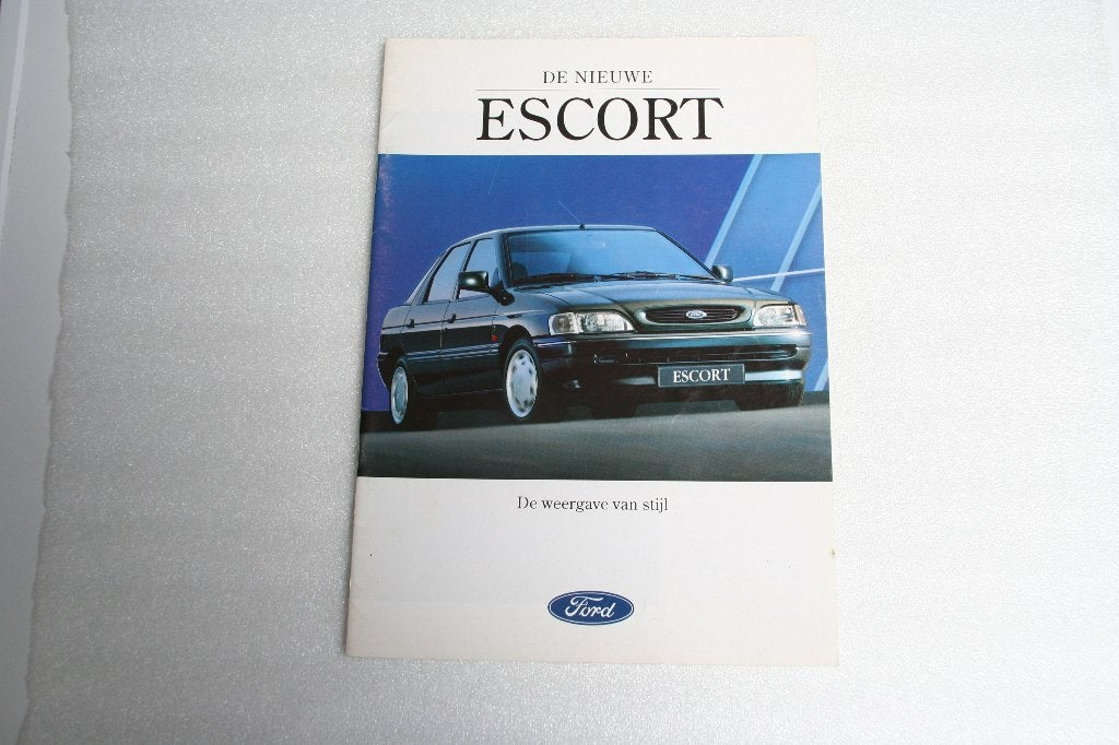 Folder Ford Escort (01-1993) (51), Ophalen of Verzenden, Nieuw, Ford