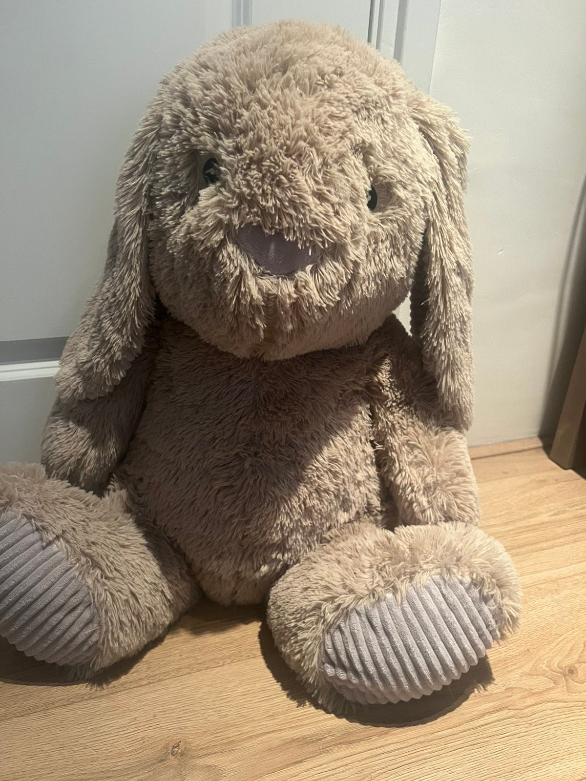 Groot knuffel konijn, Kinderen en Baby's, Ophalen of Verzenden, Gebruikt, Konijn