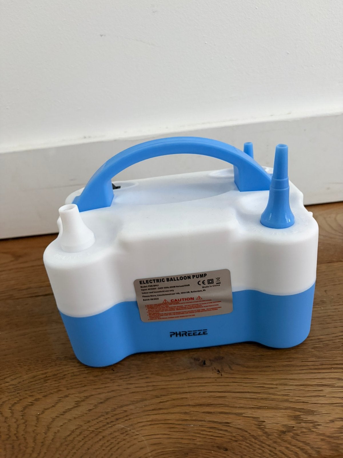 Elektrische ballonnenpomp, Ophalen, Zo goed als nieuw, Versiering, Overige