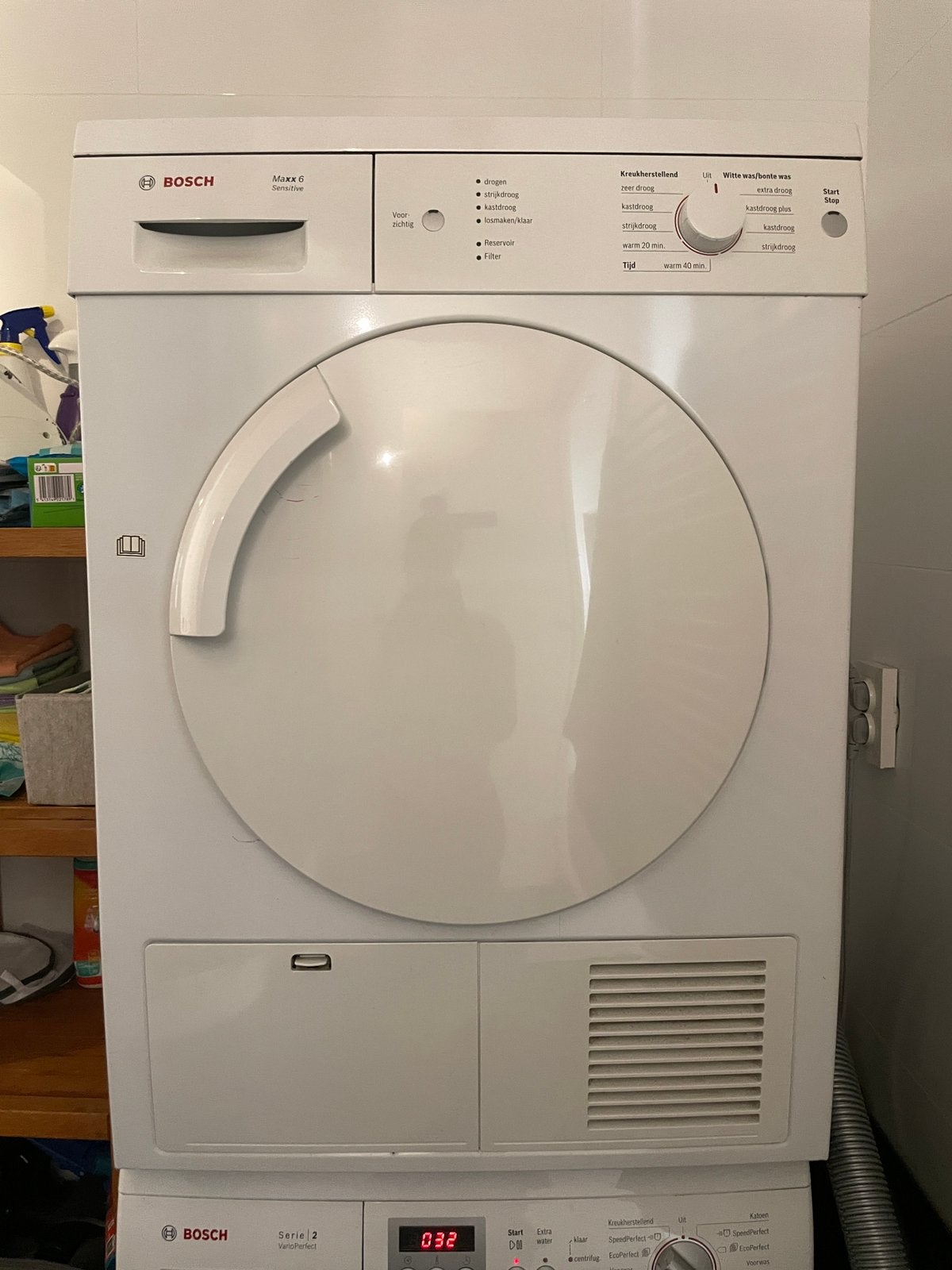 Bosch Droger Gratis (kapot/broken), Witgoed en Apparatuur, 6 tot 8 kg, Gebruikt, Minder dan 85 cm, Ophalen of Verzenden