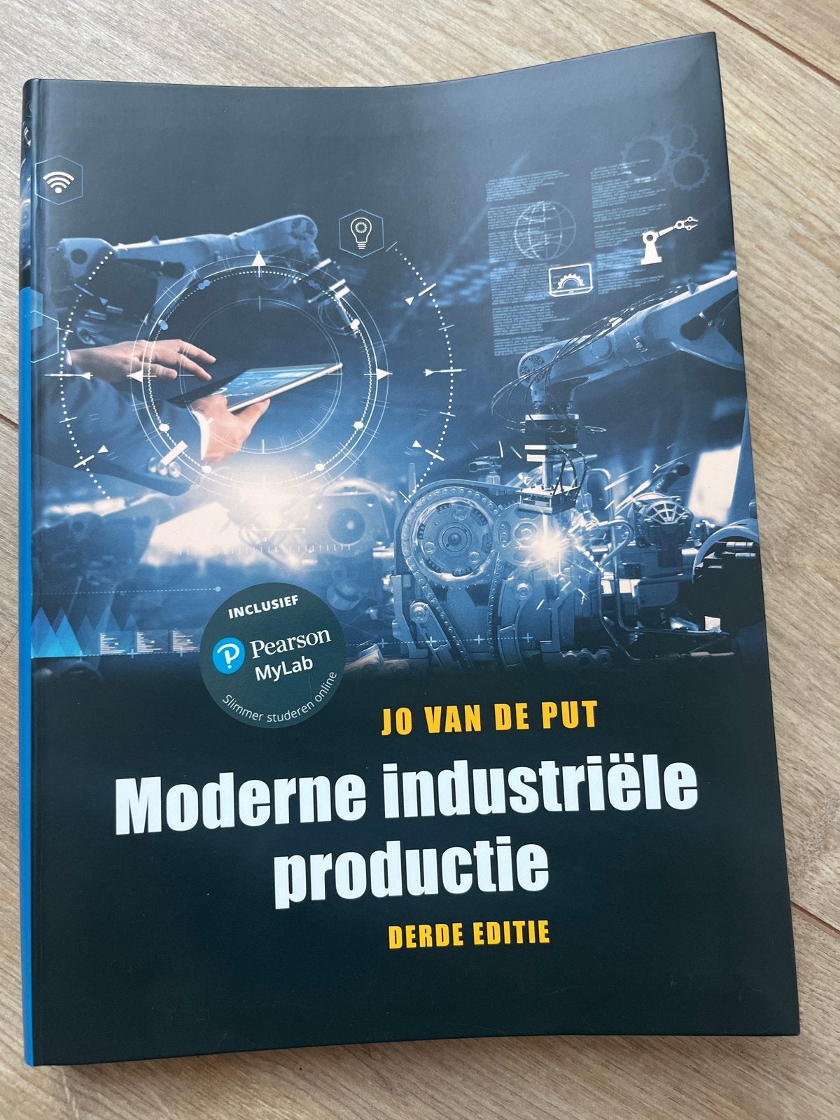 Moderne industriële productie - Jo van de Put (3e editie), Ophalen of Verzenden, Zo goed als nieuw, Werktuigbouwkunde
