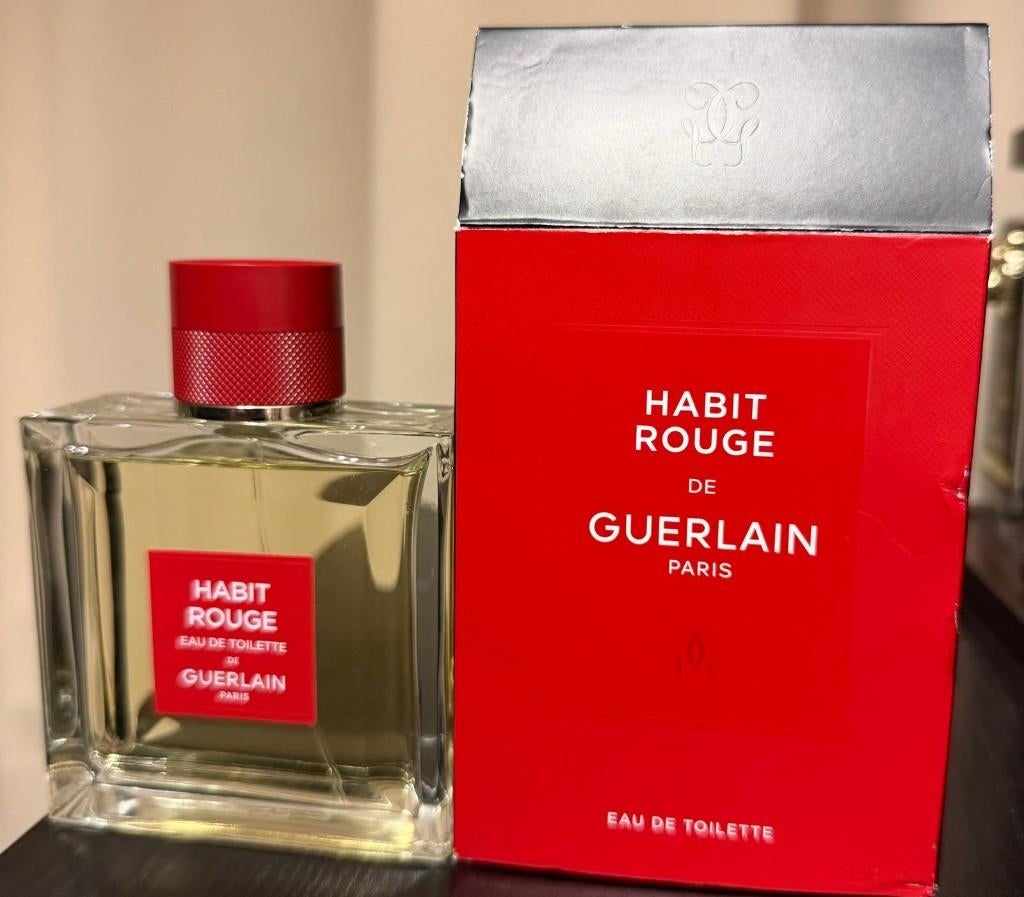 Guerlain Habit Rouge Eau de Toilette - 98/100ml, Sieraden, Tassen en Uiterlijk, Uiterlijk | Parfum, Ophalen of Verzenden, Zo goed als nieuw