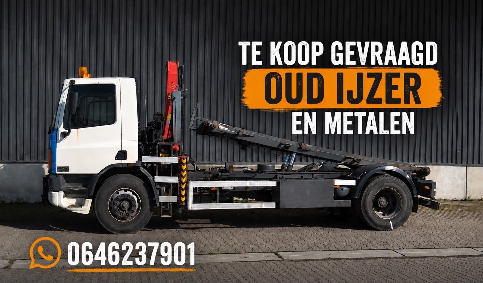 Te koop gevraagd oud ijzer en metalen, Doe-het-zelf en Verbouw, Ophalen