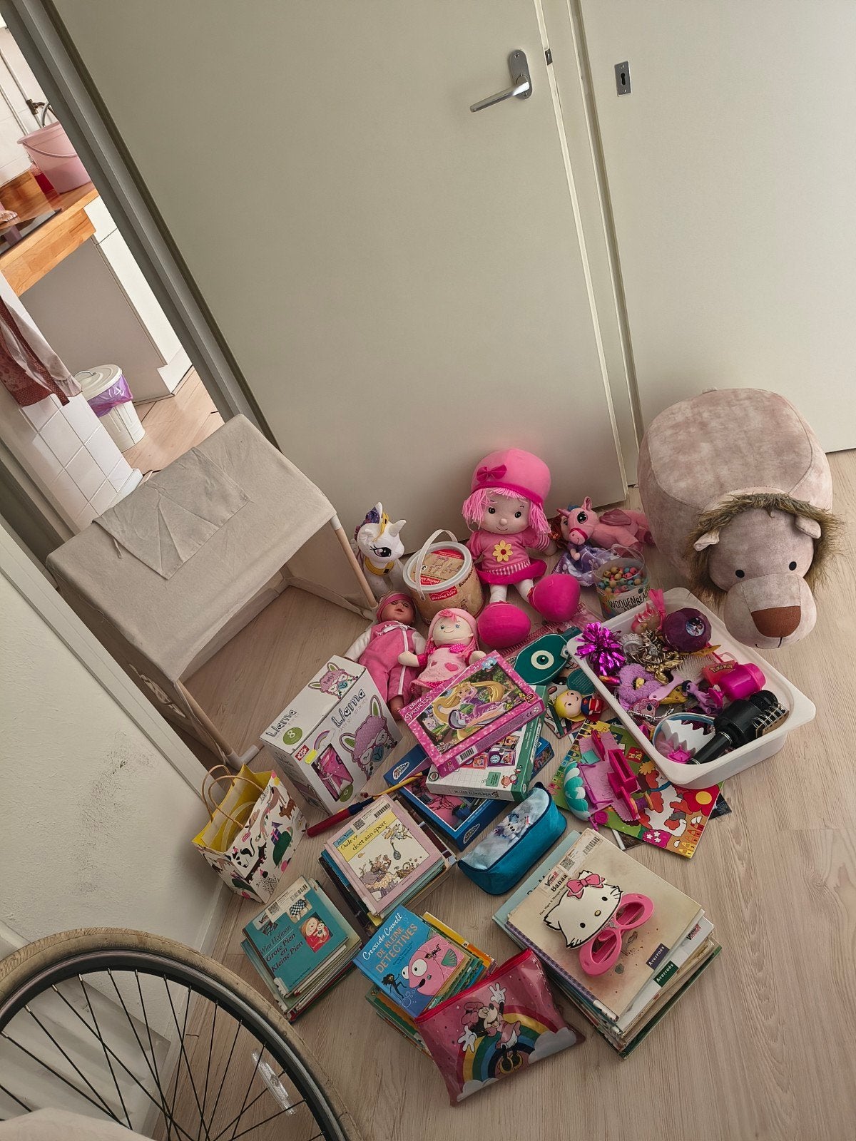 Speelgoed en leesboeken te koop, Ophalen, Gebruikt, Meisje