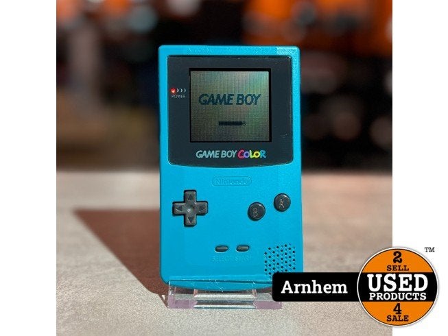 Gameboy Color blauw CGB-001 | Nette staat, Spelcomputers en Games, Nintendo, Zo goed als nieuw, Support@nintendo.com, 11-1 Hokotate-cho, Kamitoba, Minami-ku
Kyoto 601-8501
Japan