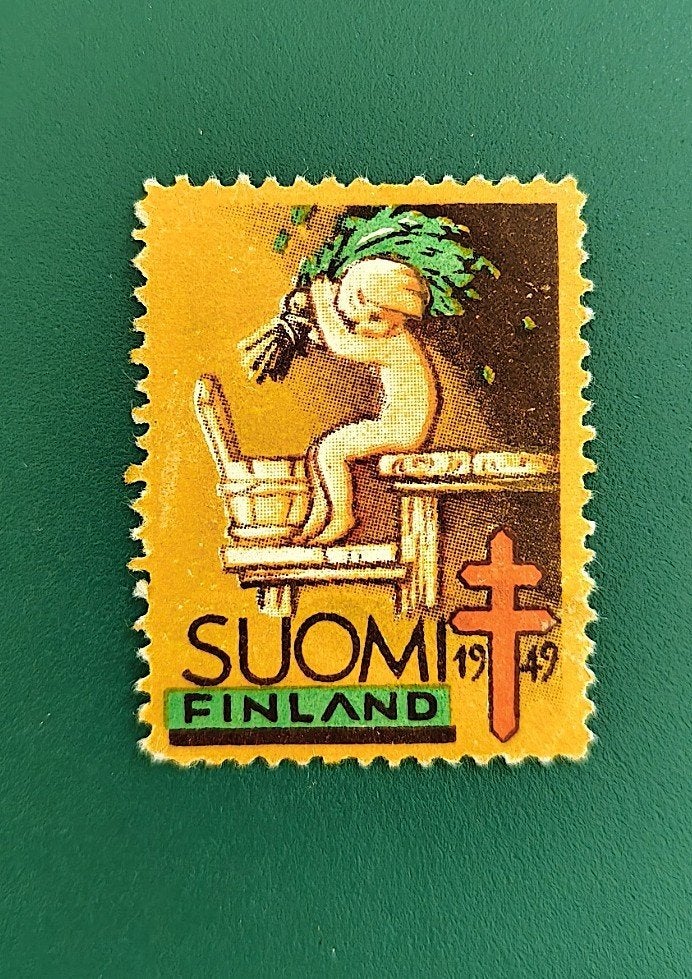 Finland : TBC sluitzegel 1949 postfris, Verzenden, Overige thema's