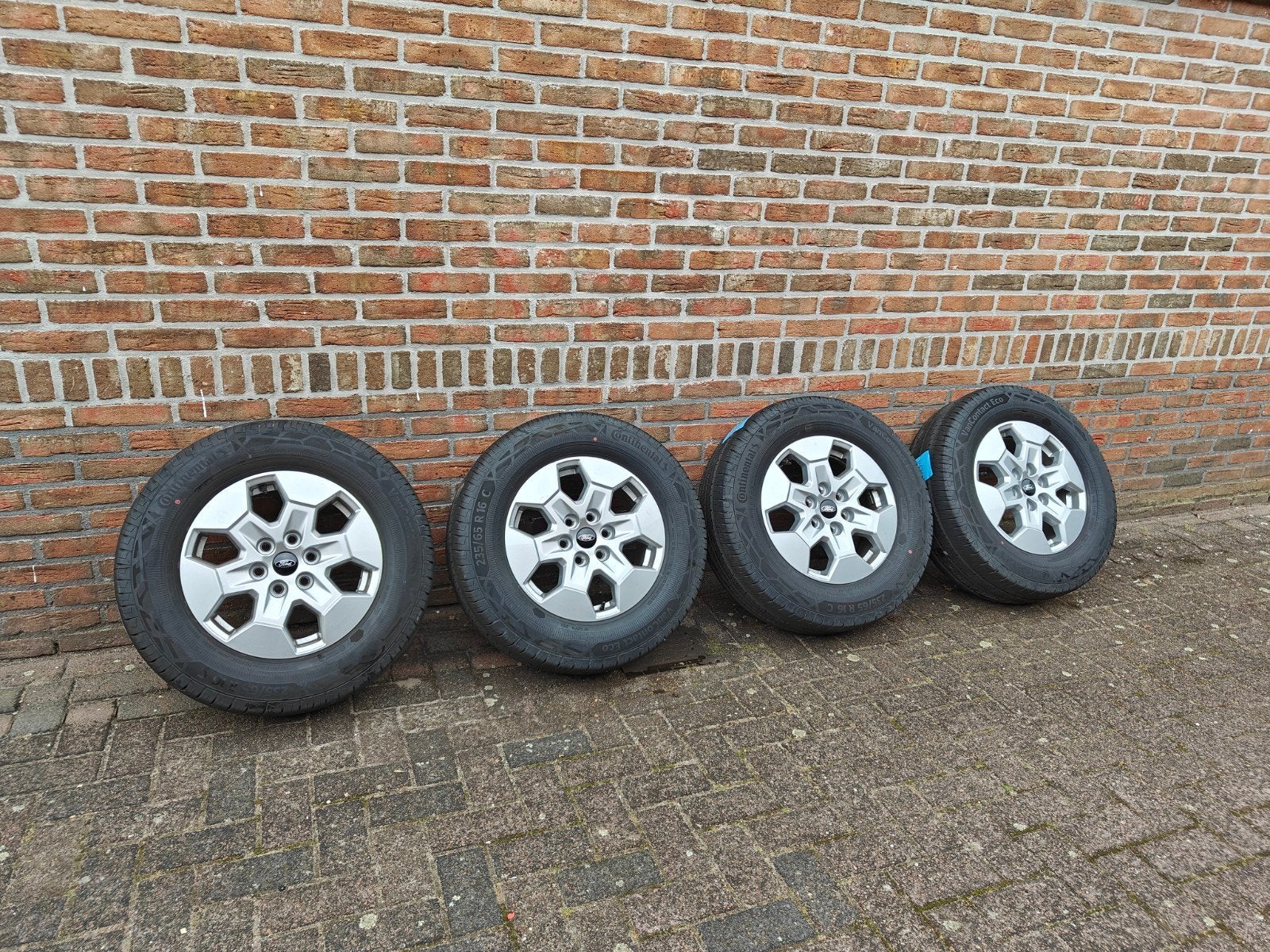 Nieuwe 16" set lichtmetalen velgen/banden Ford Transit FWD, Ophalen, Bestelwagen, 16 inch, Banden en Velgen