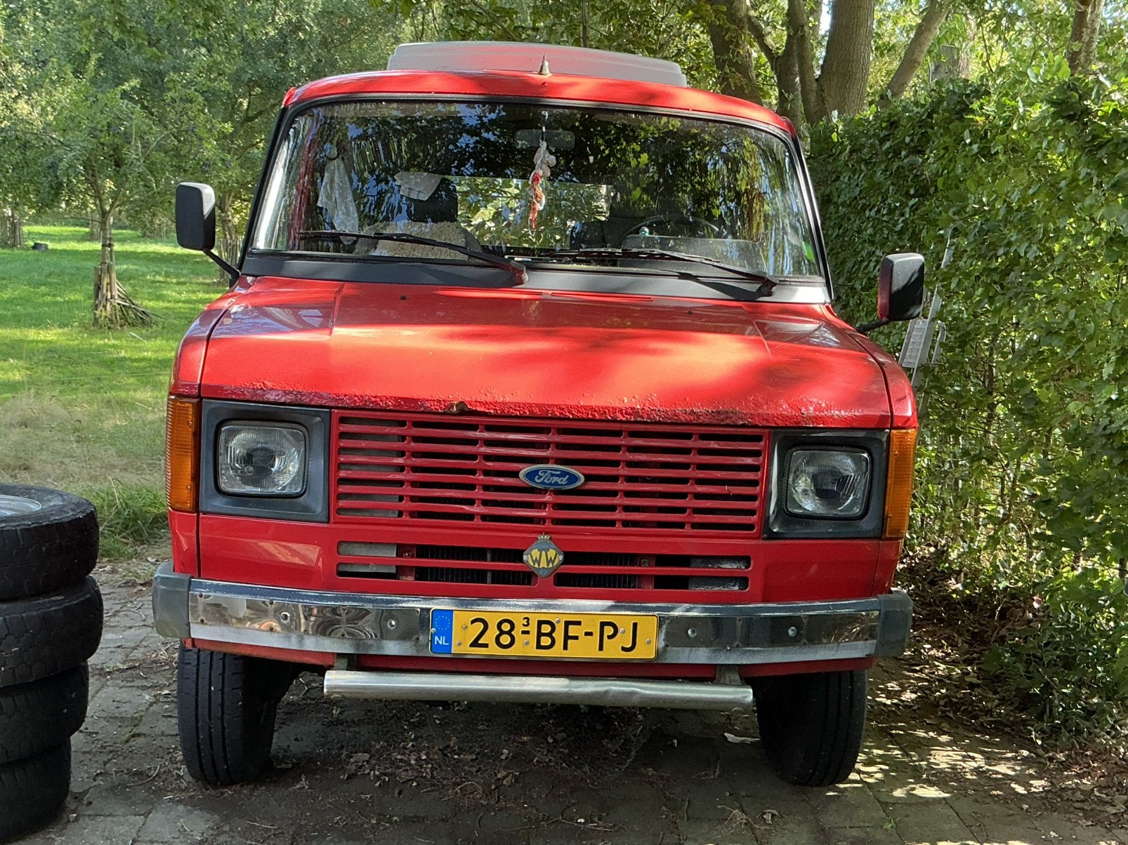 De Ford Transit MK2 4x4 SIRA VVS oldtimer camper, foto 2