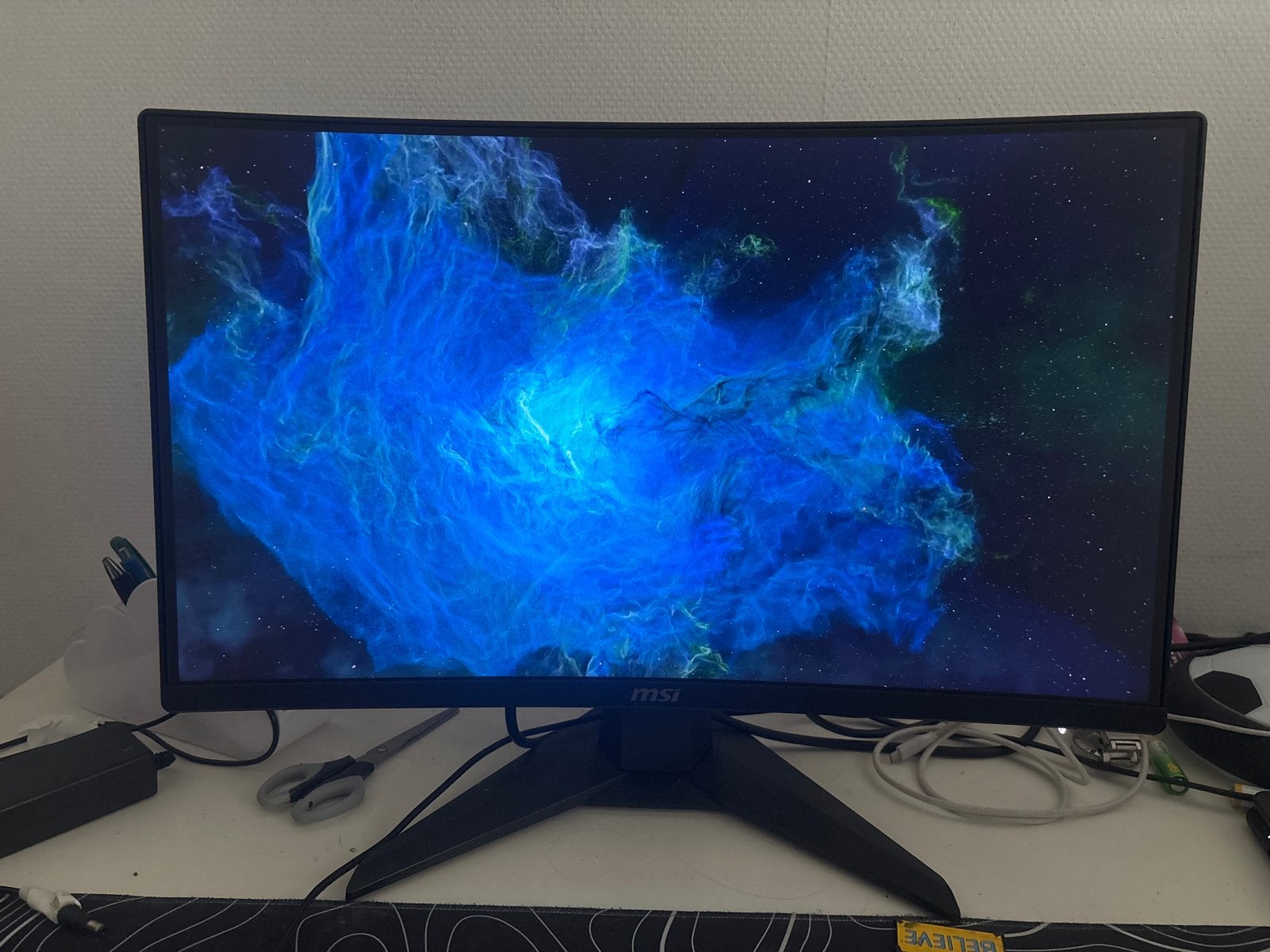 MSI Curved Monitor 180hz 24inch, Computers en Software, IPS, Curved, Full HD, Minder dan 1 ms