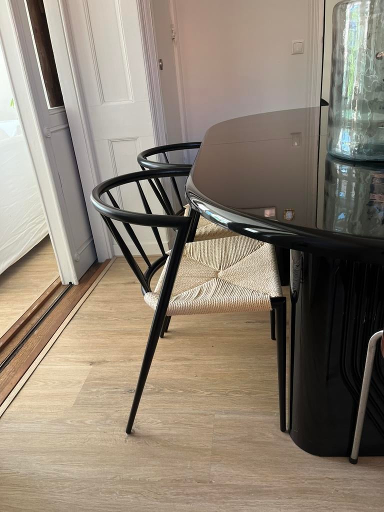 Eetkamerstoelen 4 stuks, Ophalen, Zo goed als nieuw