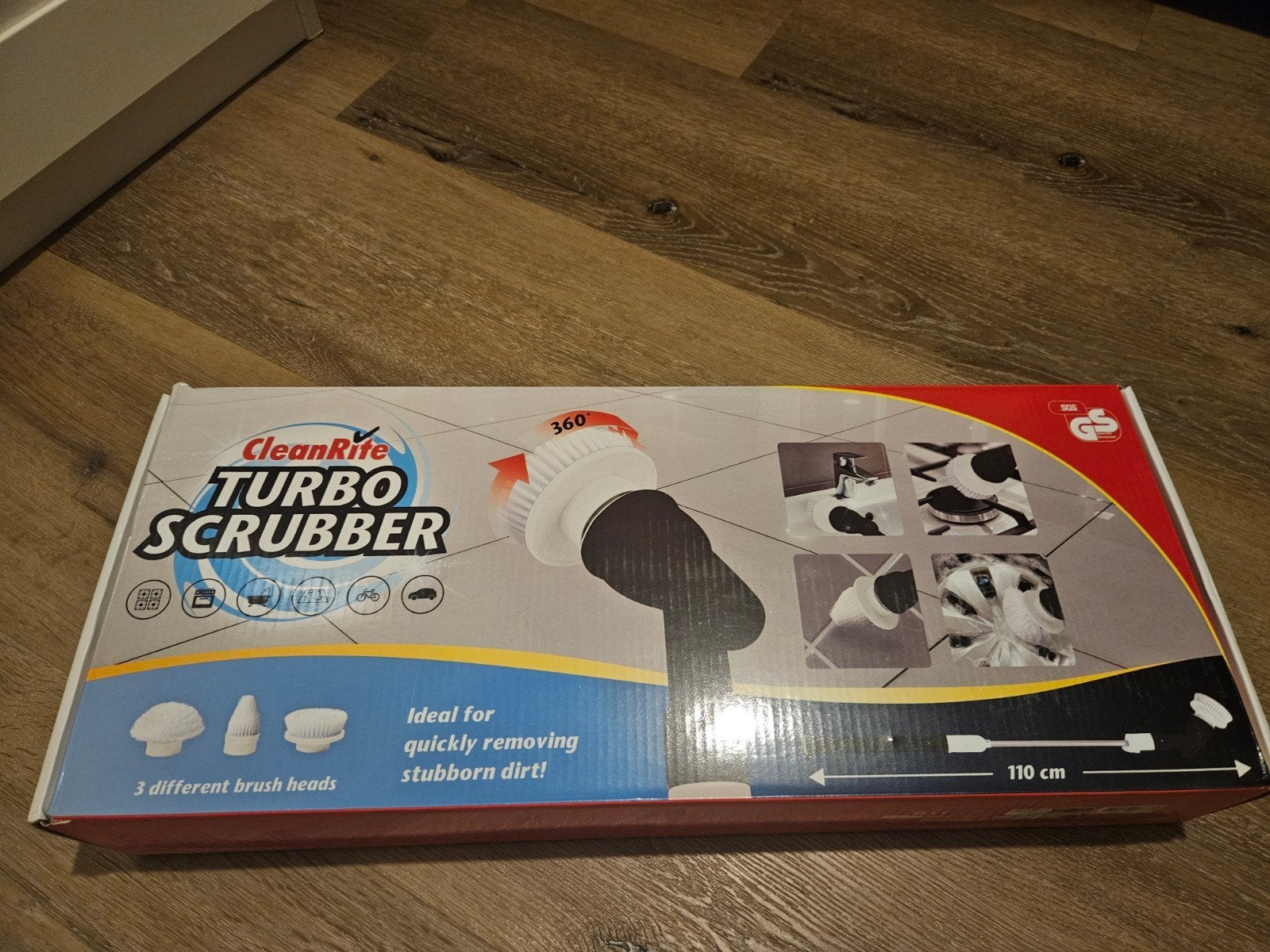 Turbo scrubber/ electische schoonmaak borstel, Ophalen of Verzenden