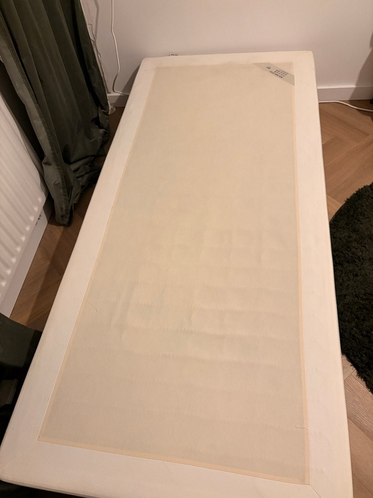 IKEA SULTAN ATNA Eenpersoons Boxspring 90x200 cm, Ophalen, Gebruikt, 90 cm, Eenpersoons