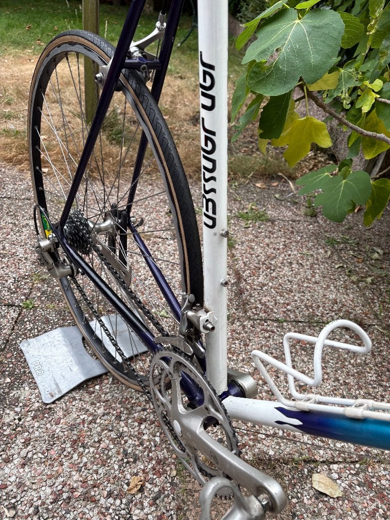 Jan Janssen racefiets Campagnolo retro vintage 1990 - Maat L, 28 inch, Gebruikt, Heren, 61 tot 65 cm