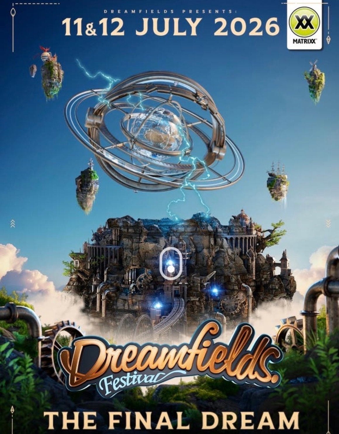 2 combi tickets Dreamfields 11 en 12 juli, Twee personen, Meerdaags