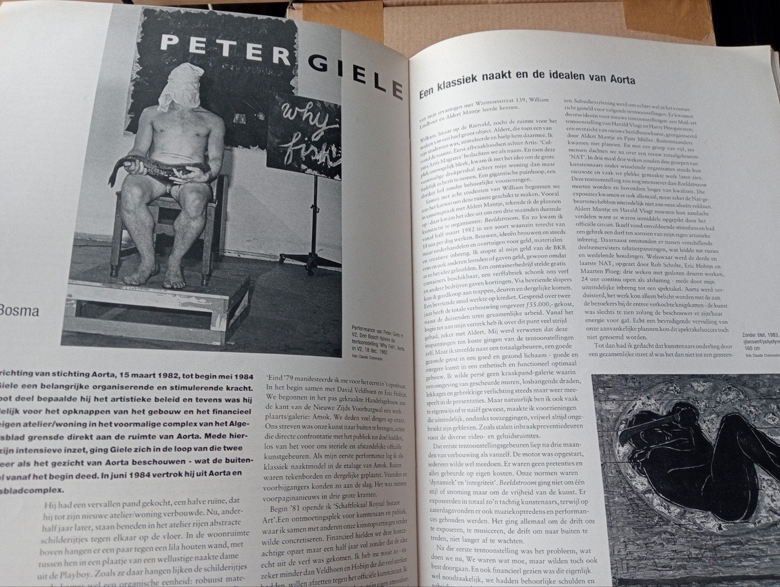 Metropolis M -1986 AORTA Peter Giele e.a, Ophalen of Verzenden, Gelezen, Rob Scholte, Bart Domburg, Peter Giele, Aldert Mantje