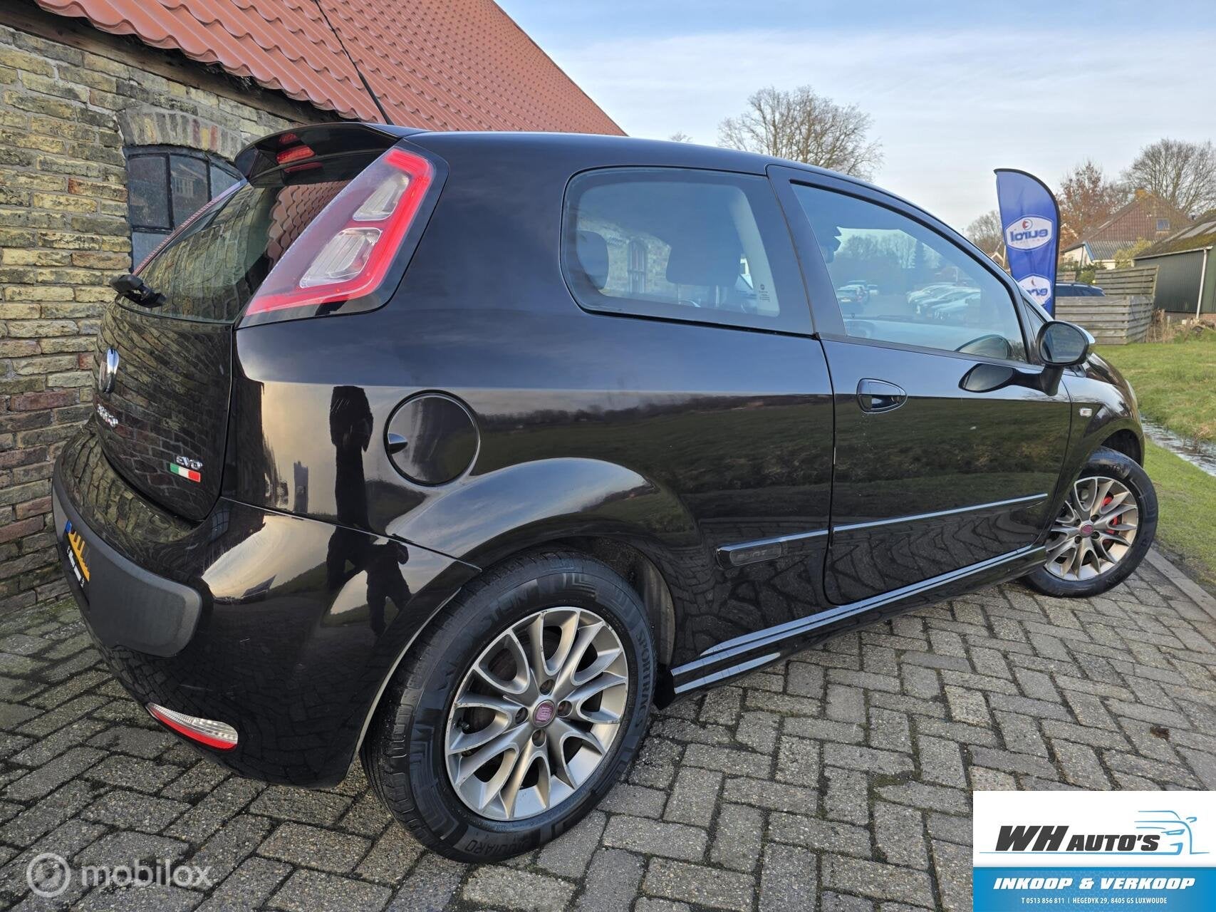 Fiat Punto Evo 1.3 M-Jet Lounge nette auto!, Auto's, Fiat, Voorwielaandrijving, Euro 5, Gebruikt, 4 cilinders