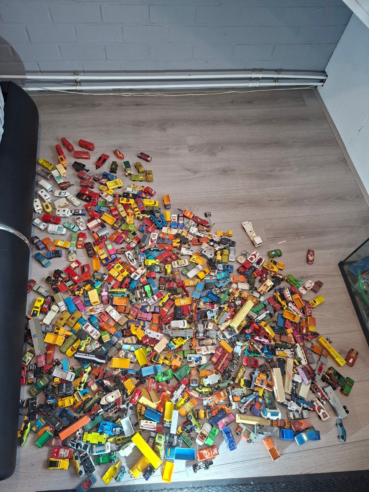 grote collectie matchbox ,siku,majorette enz, Ophalen, Gebruikt