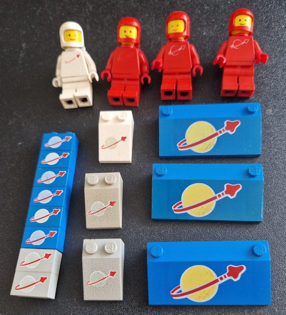 Lego Space figuren en bedrukte stenen, Kinderen en Baby's, Speelgoed | Duplo en Lego, Ophalen of Verzenden, Gebruikt, Lego