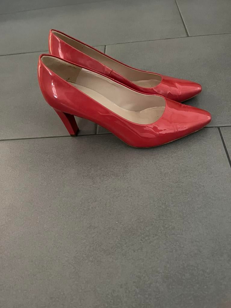 Peter Kaiser pumps, Pumps, Ophalen of Verzenden, Zo goed als nieuw, Rood