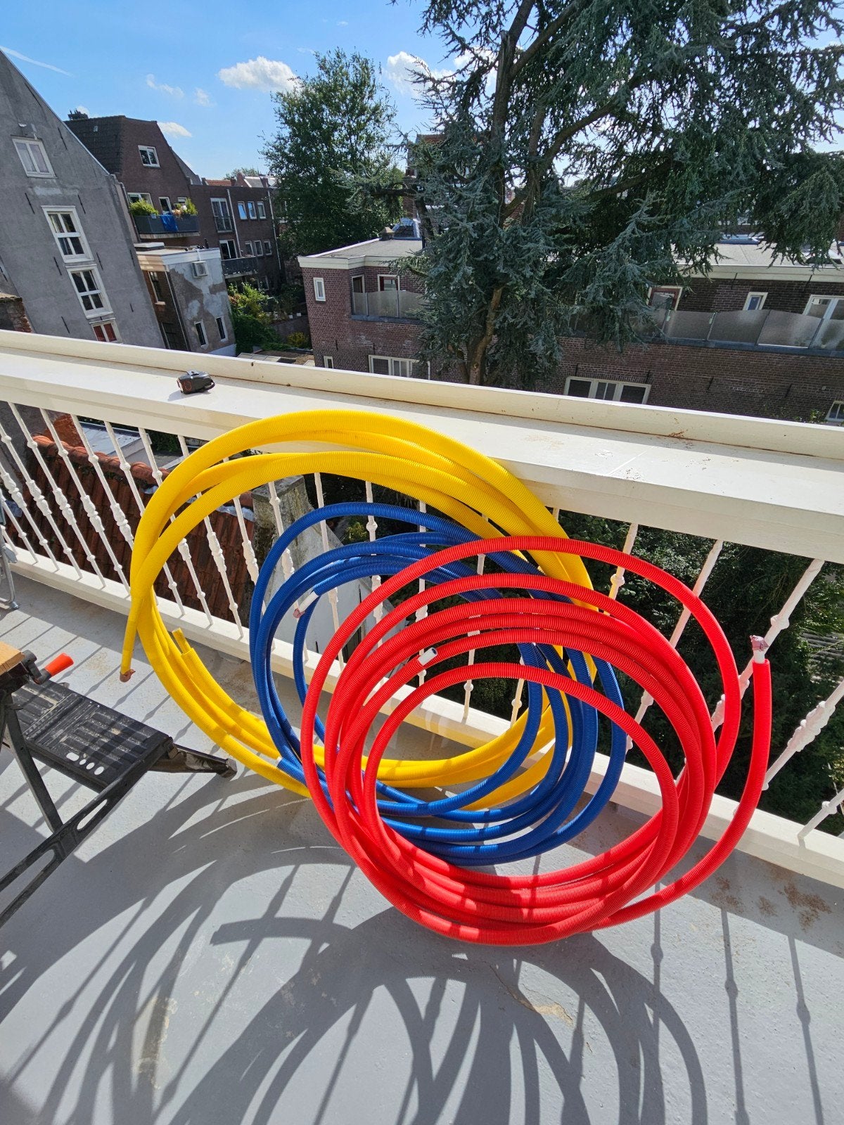 Uponor Meerlagenbuis: GAS+ 20mm, Uni Pipe+ 16mm (blauw/rood), Ophalen, Overige materialen, Minder dan 20 mm, 6 meter of meer