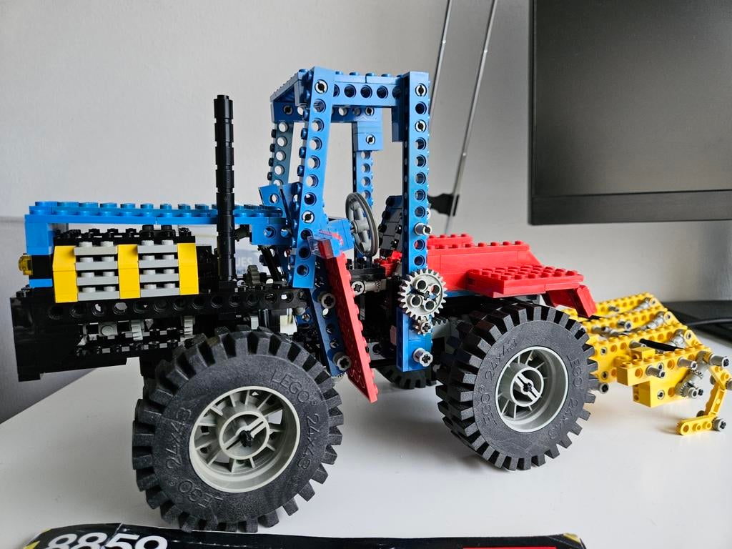 Technisch Lego tractor 8859 (uit 1977), Ophalen of Verzenden