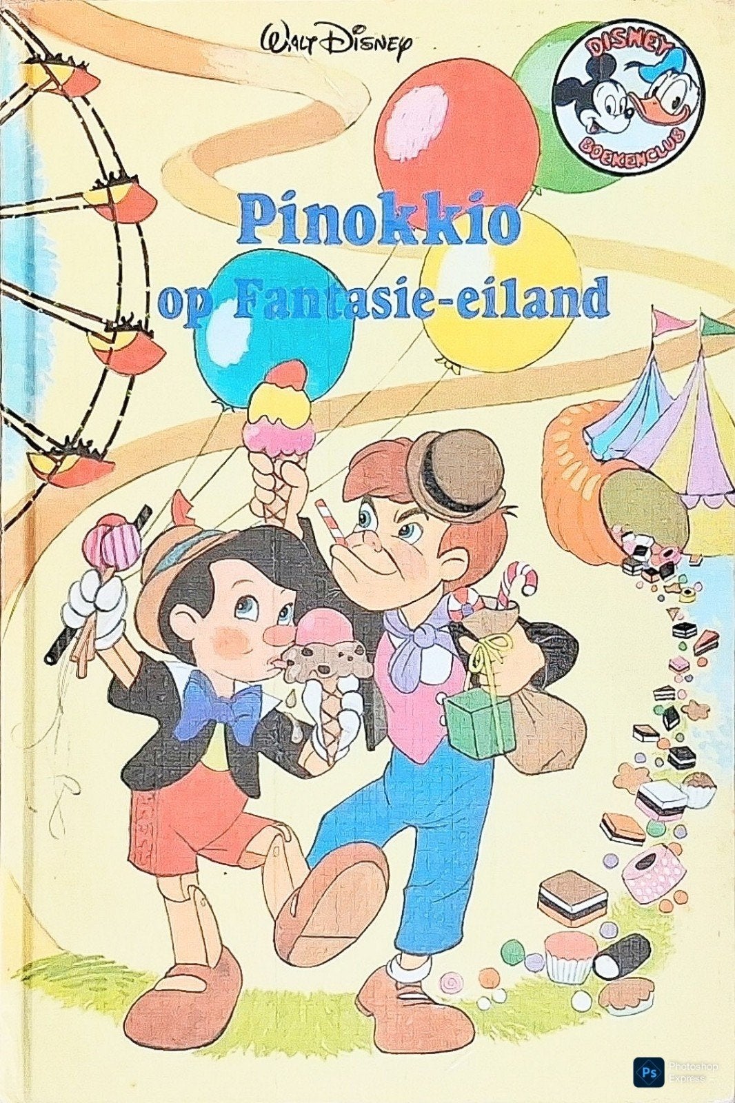Pinokkio Op Fantasie-Eiland, Ophalen of Verzenden, Gelezen, Fictie algemeen