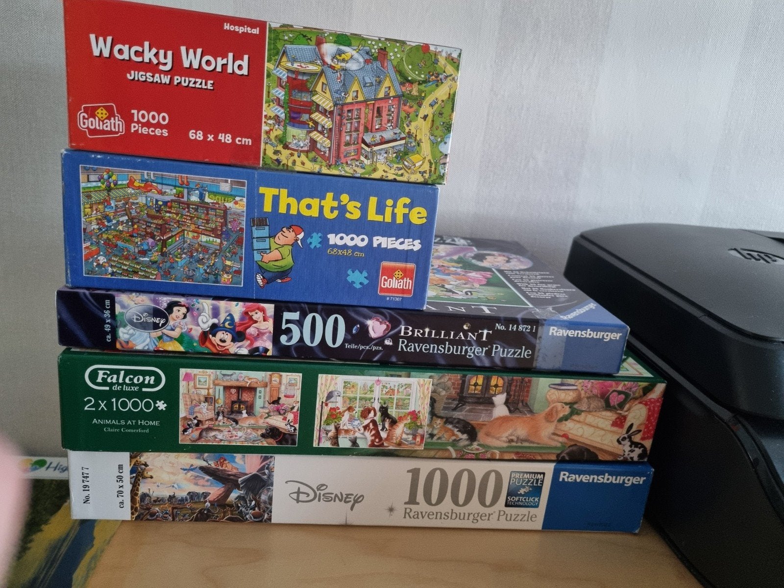 Puzzels, Hobby en Vrije tijd, Ophalen of Verzenden, 500 t/m 1500 stukjes, Zo goed als nieuw
