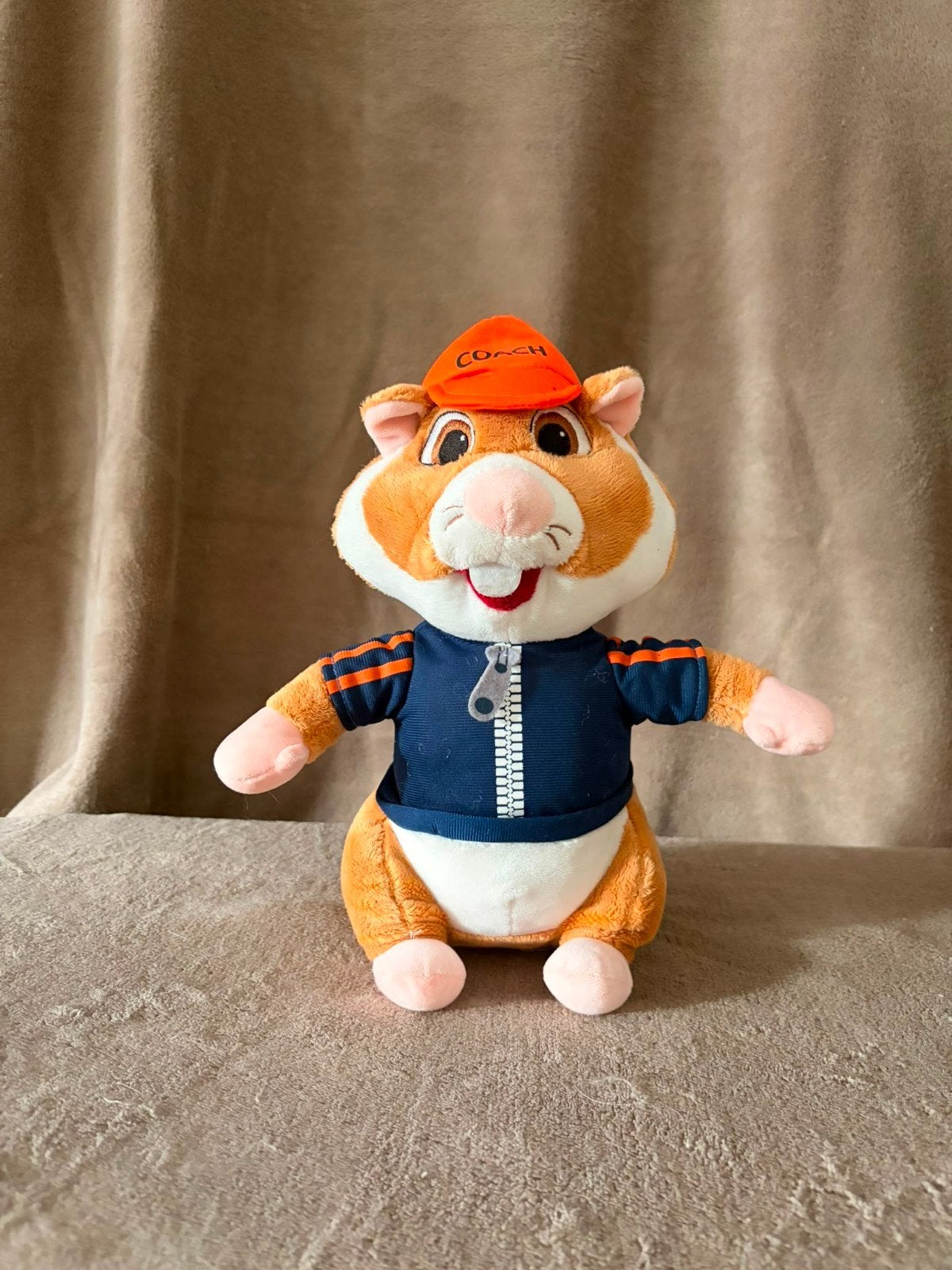 Albert Heijn Hamster Knuffel - Coach Editie, Oranje, Albert Heijn, Hamster, Ophalen of Verzenden