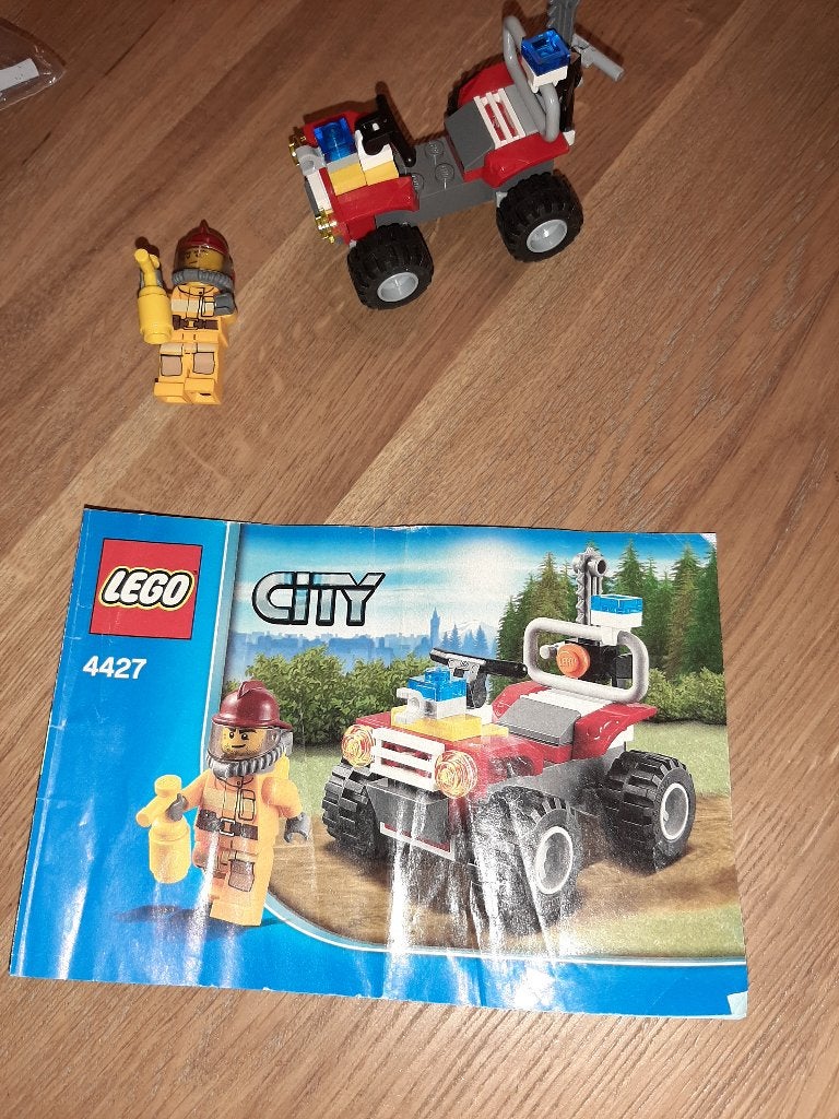 Lego City 4427 Brandweer, Compleet, Lego, Ophalen of Verzenden, Complete set